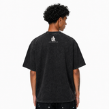 LAWLESSROW Hippie Dove Peace Symbol Vintage Tee