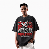 LAWLESSROW Peace Dove No War Break The Violence Vintage Tee