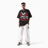 LAWLESSROW Peace Dove No War Break The Violence Vintage Tee
