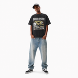 LAWLESSROW Broken System Collage Vintage Tee