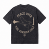LAWLESSROW Peace Over The Persian Gulf Anti War Vintage Tee