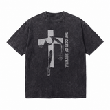 LAWLESSROW The Cost Of Survival Cross Vintage Existential Tee