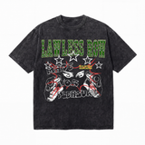 LAWLESSROW Made For Pleasure Pistol Vintage Street Tee