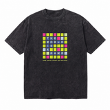 LAWLESSROW The World Is A Game Puzzle Grid Tee