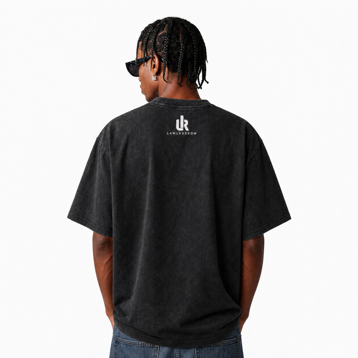 LAWLESSROW No Blood For Oil Vintage Anti-War Protest Tee
