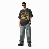 LAWLESSROW Blood For Oil The World Is Yours Vintage Protest Tee
