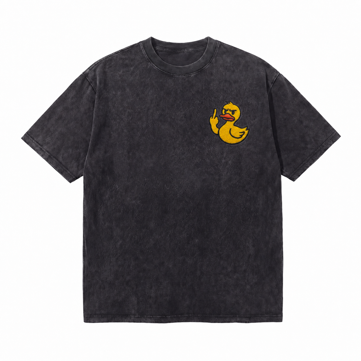 LAWLESSROW Pocket Duck Vintage Acid Wash Tee