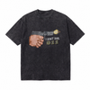 LAWLESSROW I Don’t Dial 911 Vintage Acid Wash Tee