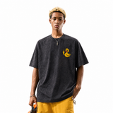 LAWLESSROW Pocket Duck Vintage Acid Wash Tee