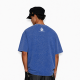 LAWLESSROW The Illest Villain Vintage Acid Wash Tee