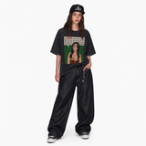 LAWLESSROW Pop Art Love Quote Vintage Acid Wash Tee