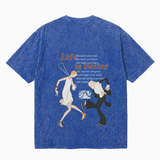 LAWLESSROW Life Is Better Retro Illustration Vintage Tee