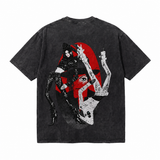 LAWLESSROW Red Moon Pop Icon Collage Vintage Tee