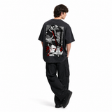 LAWLESSROW Michael Jackson Retro Monotone Collage Vintage Tee