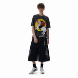 LAWLESSROW Rearing Horse Icon Red Cape Vintage Tee