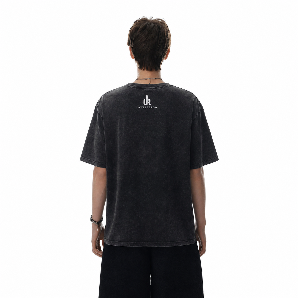 LAWLESSROW Rearing Horse Icon Red Cape Vintage Tee