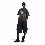 LAWLESSROW New Land Street Art Oversized Cotton Tee