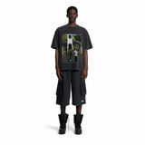 LAWLESSROW New Land Street Art Oversized Cotton Tee