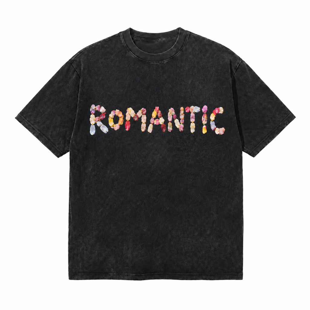 LAWLESS ROW ROMANTIC Pressed Petal Vintage Washed Tee