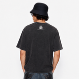 LAWLESSROW Dagger Through Skull Vintage Metal Tee