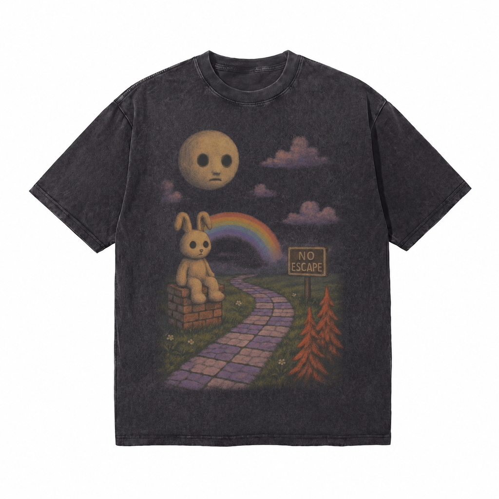 LAWLESS ROW No Escape Dreamland Vintage Washed Tee
