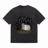 LAWLESS ROW Watchful House Vintage Washed Tee