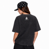 LAWLESS ROW Mystic Energy Hand Line Art Vintage Washed Tee