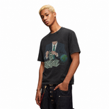 LAWLESS ROW Surreal Money Knitter Vintage Washed Tee