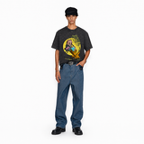 LAWLESS ROW Capitalist Earth Chipper Vintage Washed Tee