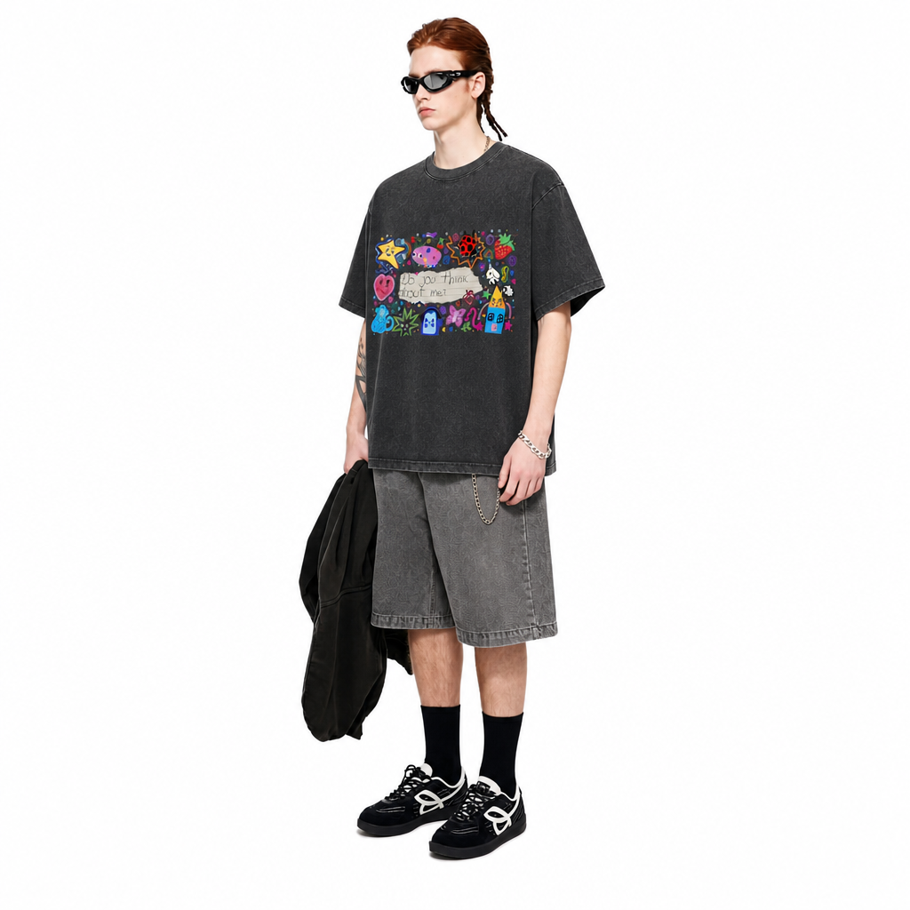 LAWLESS ROW Do You Think About Me Vintage Washed Tee