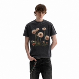LAWLESS ROW Eyeball Flowers Vintage Washed Tee