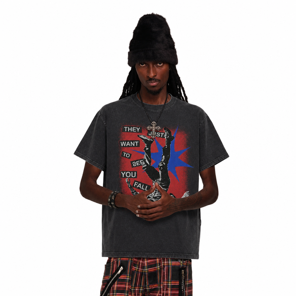 LAWLESS ROW They Want You Fall Vintage Washed Tee - hover
