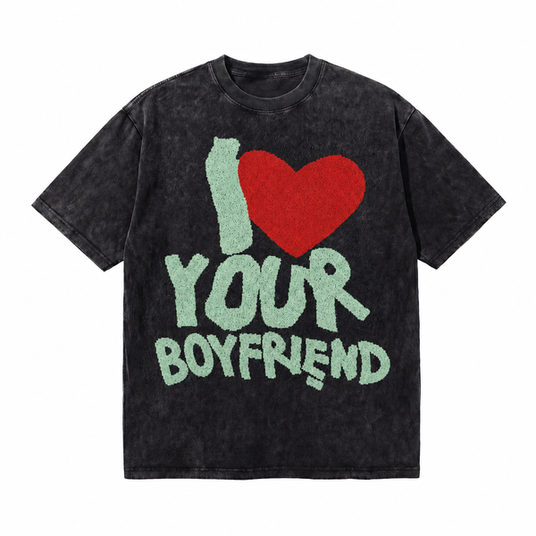 LAWLESS ROW I Love Your Boyfriend Vintage Washed Tee