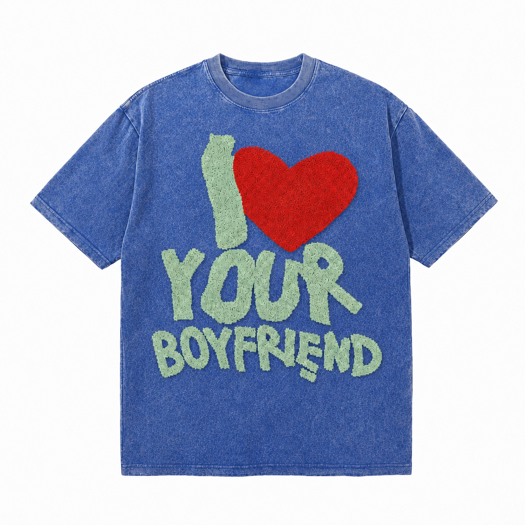 LAWLESS ROW I Love Your Boyfriend Vintage Washed Tee
