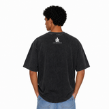 LAWLESS ROW Thinking Of You Skeleton Heart Vintage Washed Tee