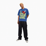 LAWLESS ROW I Stole Your Girl Torn Heart Lightning Vintage Washed Tee