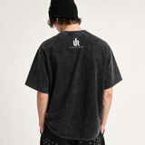 LAWLESS ROW How Deep Can A Kiss Go Graphic Vintage Washed Tee