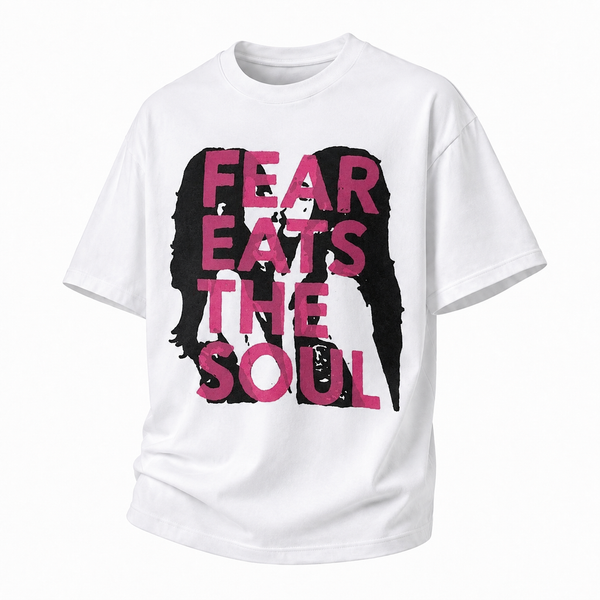 LAWLESS ROW FEAR EATS THE SOUL CRISP WHITE HEAVY TEE
