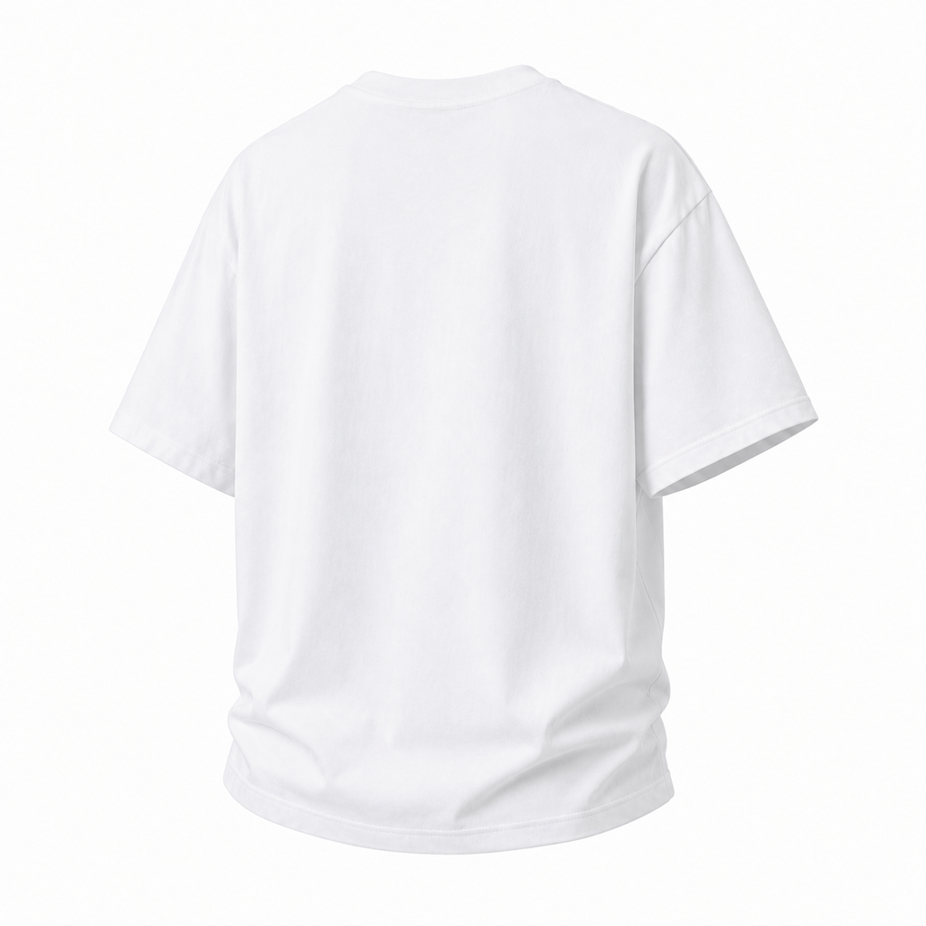 LAWLESS ROW WOKE UP SEXY PIXEL CRISP WHITE HEAVY TEE