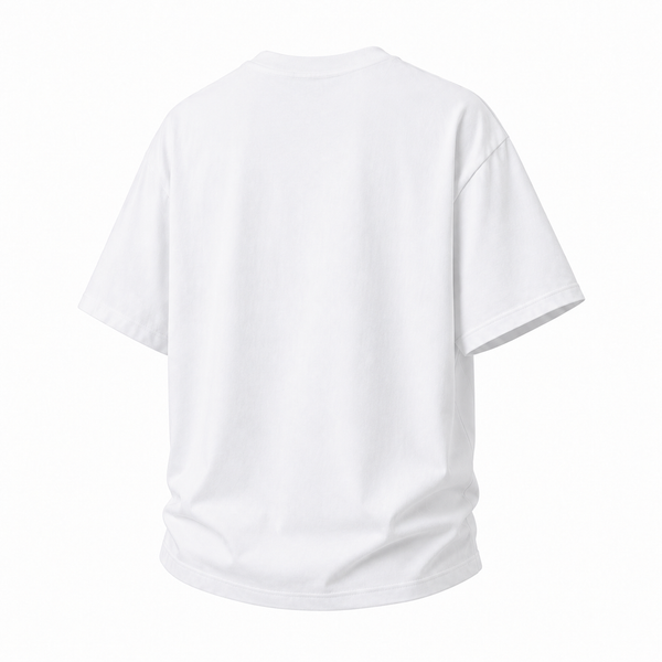 LAWLESS ROW NEON SKULL SPLATTER CRISP WHITE HEAVY TEE - hover