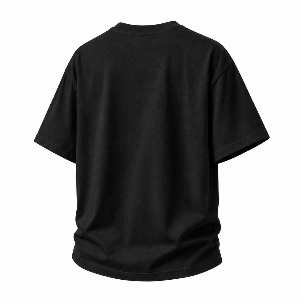 LAWLESS ROW HEAD WITH ROCK VINTAGE BLACK HEAVY TEE