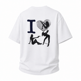 LAWLESSROW Pin-Up Gun Vintage Acid Heavy Tee