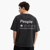 LAWLESSROW People 1 Star Review Absolute Nightmare Vintage Acid Wash Tee