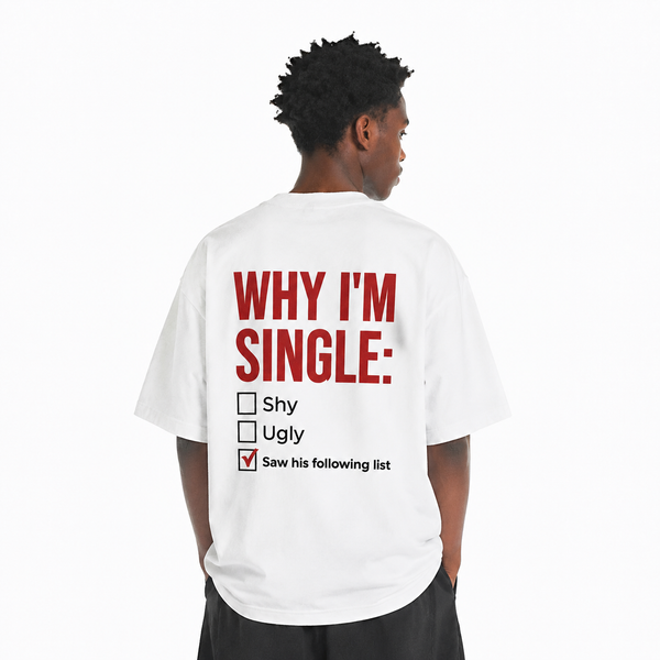 LAWLESSROW Why I'm Single Saw His Following List Checklist Vintage Heavy Tee - hover