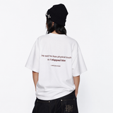 LAWLESSROW He Likes Physical Touch So I Slapped Him Vintage Heavy Tee