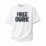 LAWLESSROW Free Durk Stencil Block Vintage Acid Wash Tee