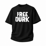 LAWLESSROW Free Durk Stencil Block Vintage Acid Wash Tee