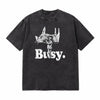 LAWLESSROW Busy Vintage Acid Wash Tee