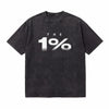 LAWLESSROW The 1% Vintage Acid Wash Tee