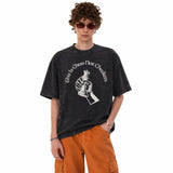 LAWLESSROW This Is Chess Not Checkers Vintage Acid Wash Tee
